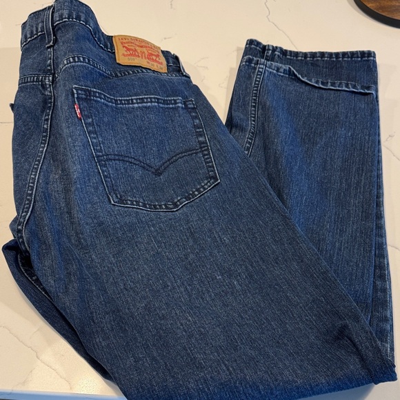Levi's 559 Dark Blue Relaxed Fit Jeans - Picture 6 of 6